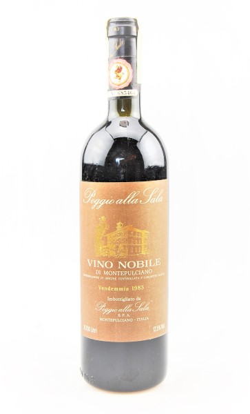 Wein 1983 Vino Nobile di Montepulciano Poggio alla Sala