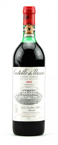 Wein 1981 Chianti Classico Riserva Castello di Uzzano