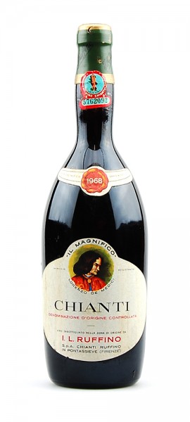 Wein 1968 Chianti Ruffino Il Magnifico