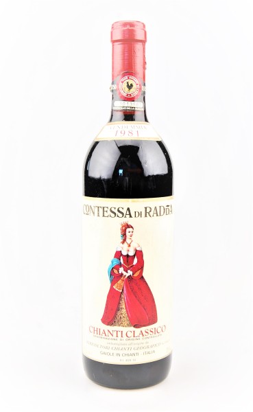Wein 1981 Chianti Classico Contessa di Radda