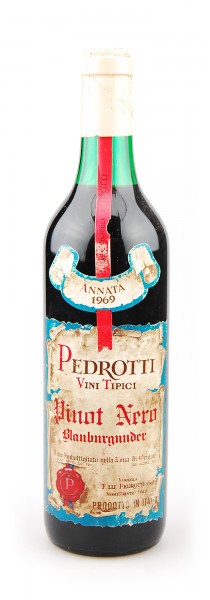 Wein 1969 Pinot Nero Blauburgunder Pedrotti