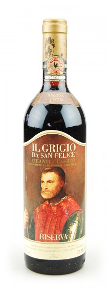 Wein 1979 Chianti Classico Riserva Il Grigio San Felice
