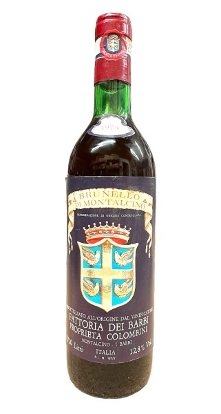 Wein 1974 Brunello di Montalcino Fattoria dei Barbi