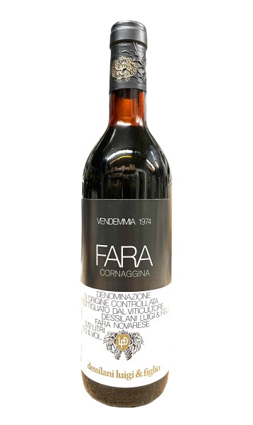 Wein 1974 Fara Luigi Dessilani