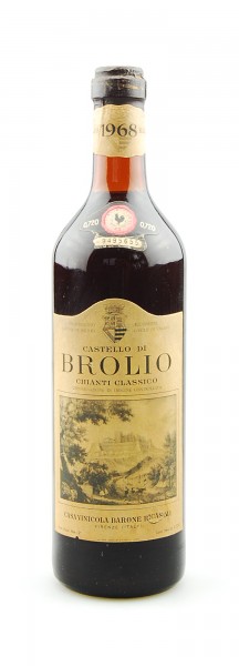 Wein 1968 Chianti Classico Brolio Ricasoli