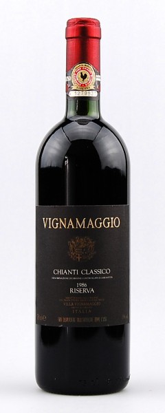 Wein 1986 Chianti Classico Vignamaggio Riserva