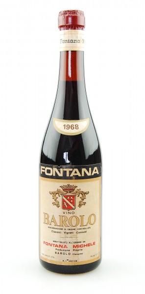 Wein 1968 Barolo Michele Fontana