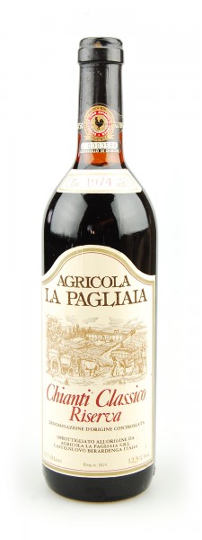 Wein 1974 Chianti Classico Riserva La Pagliaia