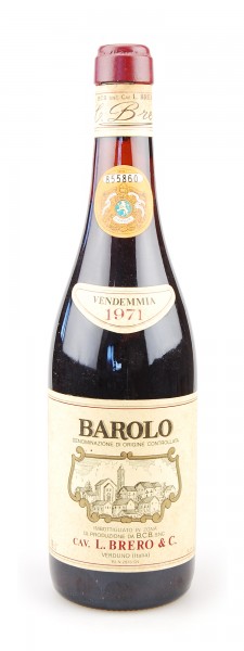 Wein 1971 Barolo Brero Riserva Monvigliero - Tipp!