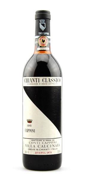 Wein 1975 Chianti Classico Conti Capponi Riserva