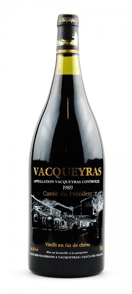 Wein 1989 Cuvee du President Cave de Vignerons 1,5 l