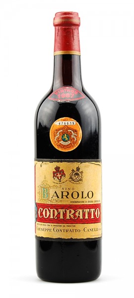 Wein 1967 Barolo Giuseppe Contratto