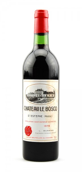 Wein 1975 Chateau Le Boscq Cru Bourgeois St.Estephe