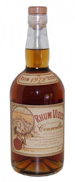 Rum 1972 Domaine de Courcelles