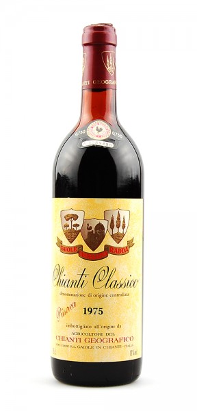 Wein 1975 Chianti Classico Geografico Riserva
