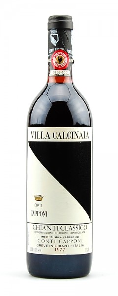 Wein 1977 Chianti Classico Conti Capponi