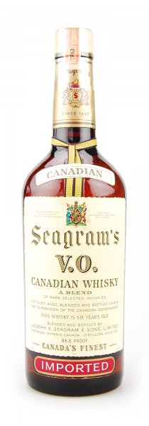 Whisky 1963 Seagram´s V.O. Canadian Whisky