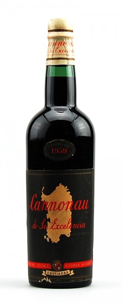 Wein 1959 Cannonau de Su Excelencia Castiadas