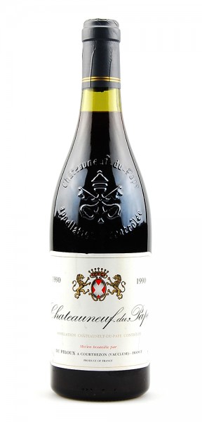 Wein 1990 Chateauneuf du Pape Du Peloux
