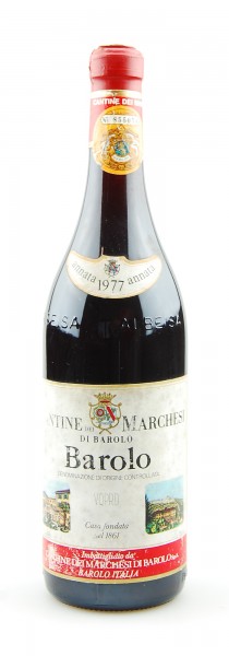 Wein 1977 Barolo Marchesi di Barolo
