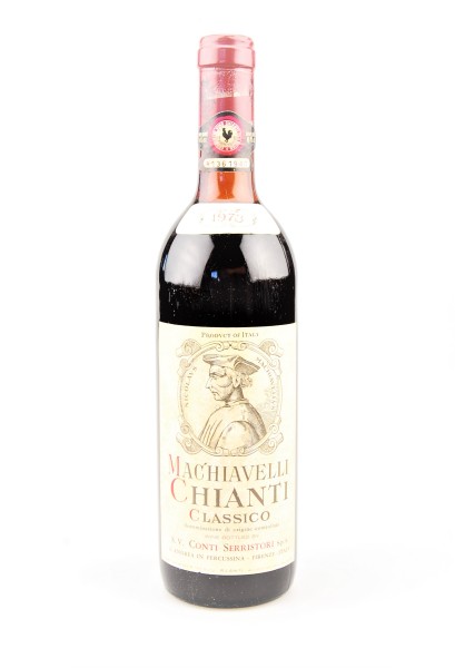 Wein 1973 Chianti Classico Conti Serristori Machiavelli