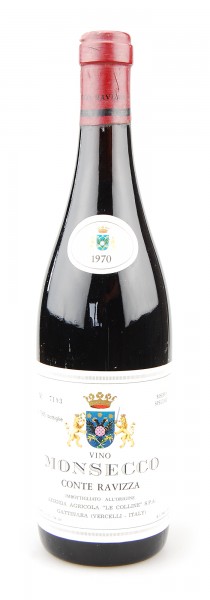 Wein 1970 Gattinara Monsecco Riserva Speciale Conte Ravizza
