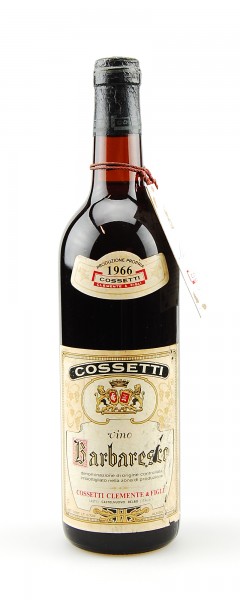 Wein 1966 Barbaresco Clemente Cossetti