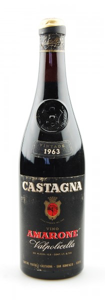 Wein 1963 Amarone della Valpolicella Castagna