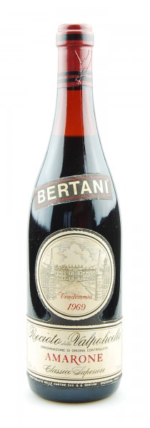 Wein 1969 Amarone Bertani Recioto della Valpolicella