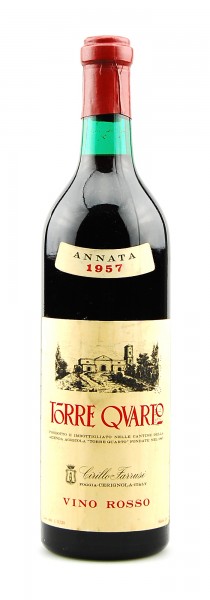 Wein 1957 Torre Quarto Vino Rosso Farrusi