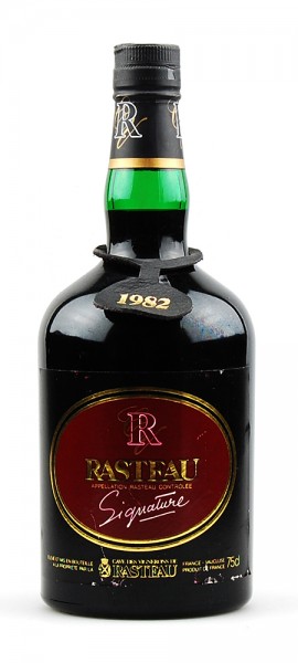 Wein 1982 Rasteau Signature