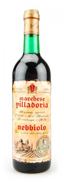 Wein 1969 Nebbiolo Marchese Villadoria
