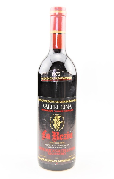 Wein 1972 Valtellina La Rezia