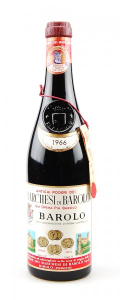 Wein 1966 Barolo Marchesi di Barolo