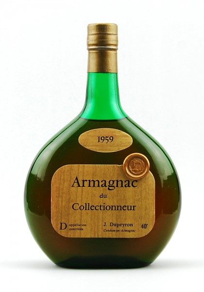 Armagnac 1959 Armagnac du Collectionneur Dupeyron