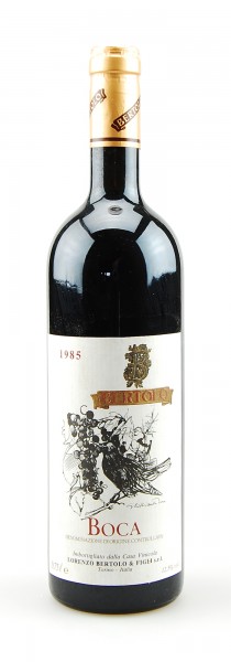 Wein 1985 Boca Lorenzo Bertolo