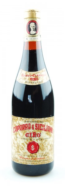 Wein 1964 Ciro Rosso Classico Riserva Caparra