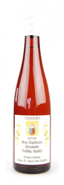 Wein 1960 Gau-Algesheimer Herzenacker Spätlese