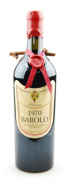 Wein 1970 Barolo Salvano