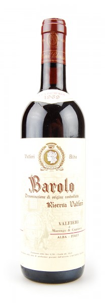 Wein 1969 Barolo Riserva Valfieri