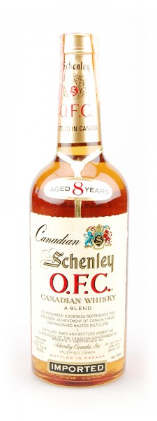Whisky 1972 Schenley OFC 8 Years Blended Scotch