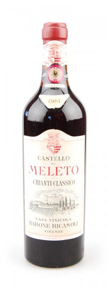 Wein 1961 Chianti Classico Castello di Meleto Ricasoli