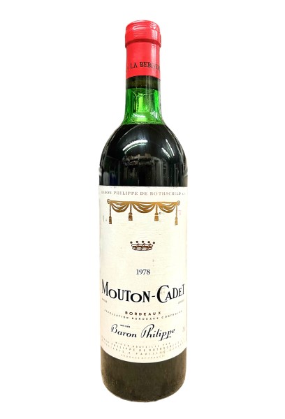 Wein 1978 Mouton-Cadet Baron Philippe de Rothschild