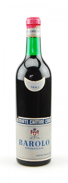 Wein 1957 Barolo Stravecchio Cantine Carita