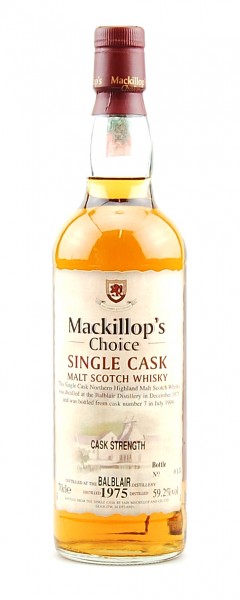 Whisky 1975 Balblair Single Highland Malt Scotch