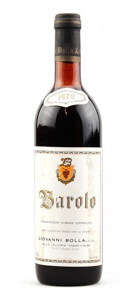 Wein 1978 Barolo Giovanni Bolla