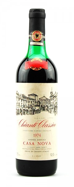 Wein 1974 Chianti Classico Riserva Casa Nova