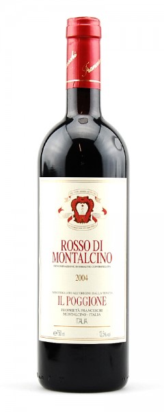 Wein 2004 Rosso di Montalcino Il Poggione