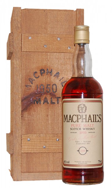 Whisky 1950 MacPhail's Pure Malt Scotch Whisky