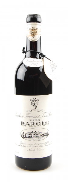 Wein 1967 Barolo Marchese Fracassi di Torre Rossano